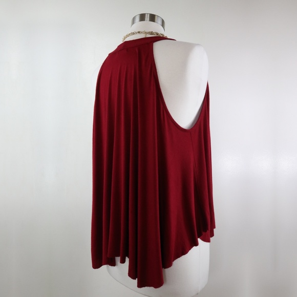 Kimchi Blue Red Crop L Top - Picture 4 of 8